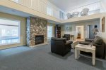 The Village at North Pointe Complex: Clubhouse Comfortable Seating and Books for Guests